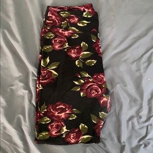 Rose leggings